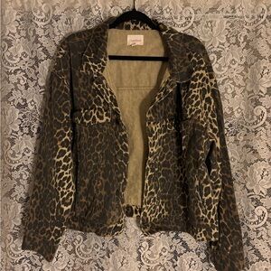 Leopard Print Women's Jacket